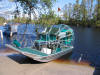 Airboat with Blue Herron